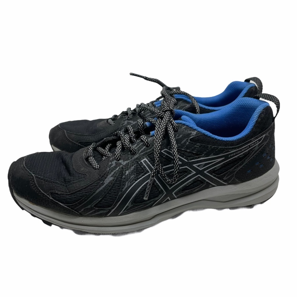 Asics Frequent Trail Black Sneakers‎ Size 9.5